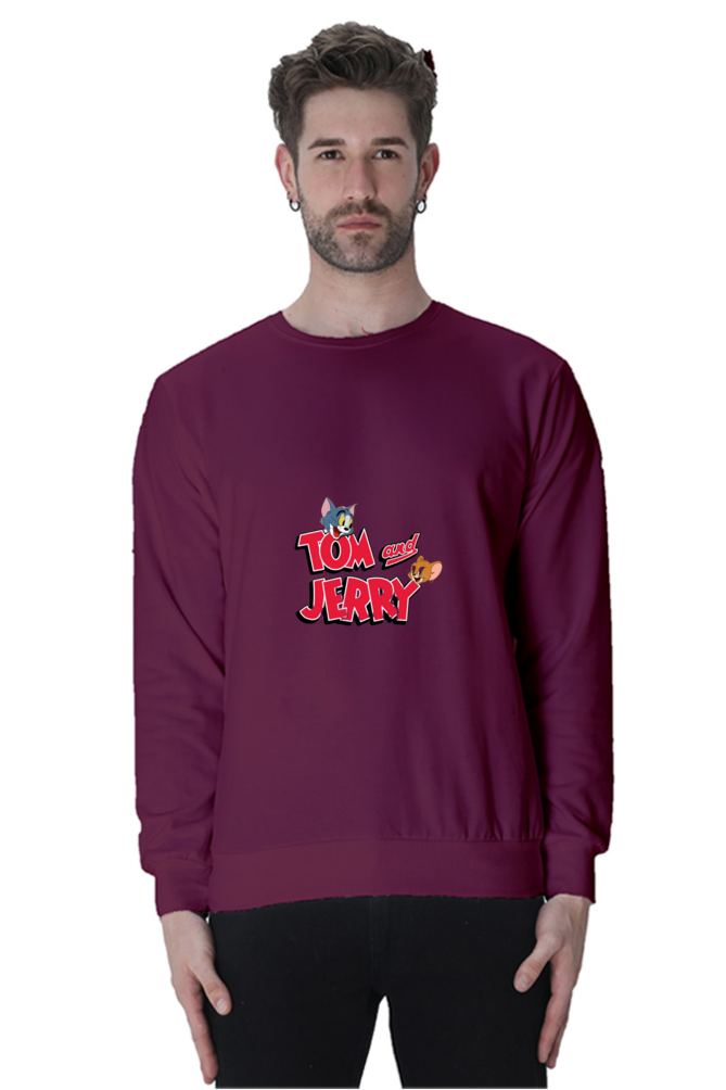 Winter Special Tom and Jerry Sweatshirt – Cozy Cotton, Vibrant Colors