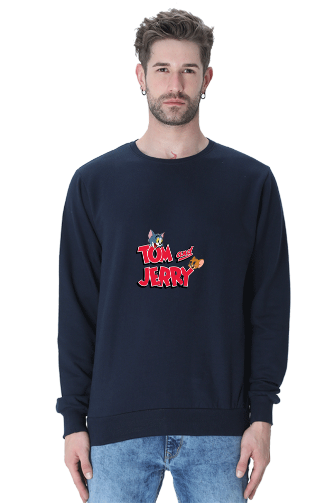 Winter Special Tom and Jerry Sweatshirt – Cozy Cotton, Vibrant Colors