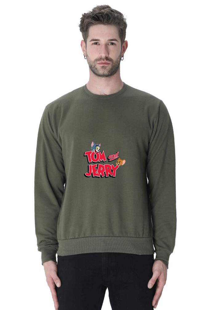 Winter Special Tom and Jerry Sweatshirt – Cozy Cotton, Vibrant Colors